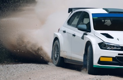 DIENST - rally auto Aangepastebak rally auto